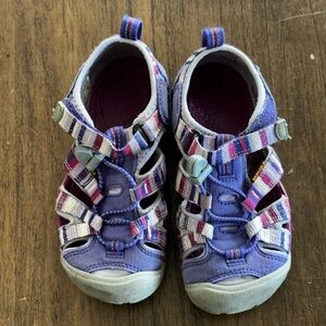 KEEN Kids Newport H2 Sandals Purple Multi Size 12 Toddler
